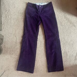 Purple Corduroy Pants